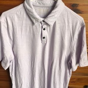 Men’s Banana Republic Polo Shirt L (violet dusk)